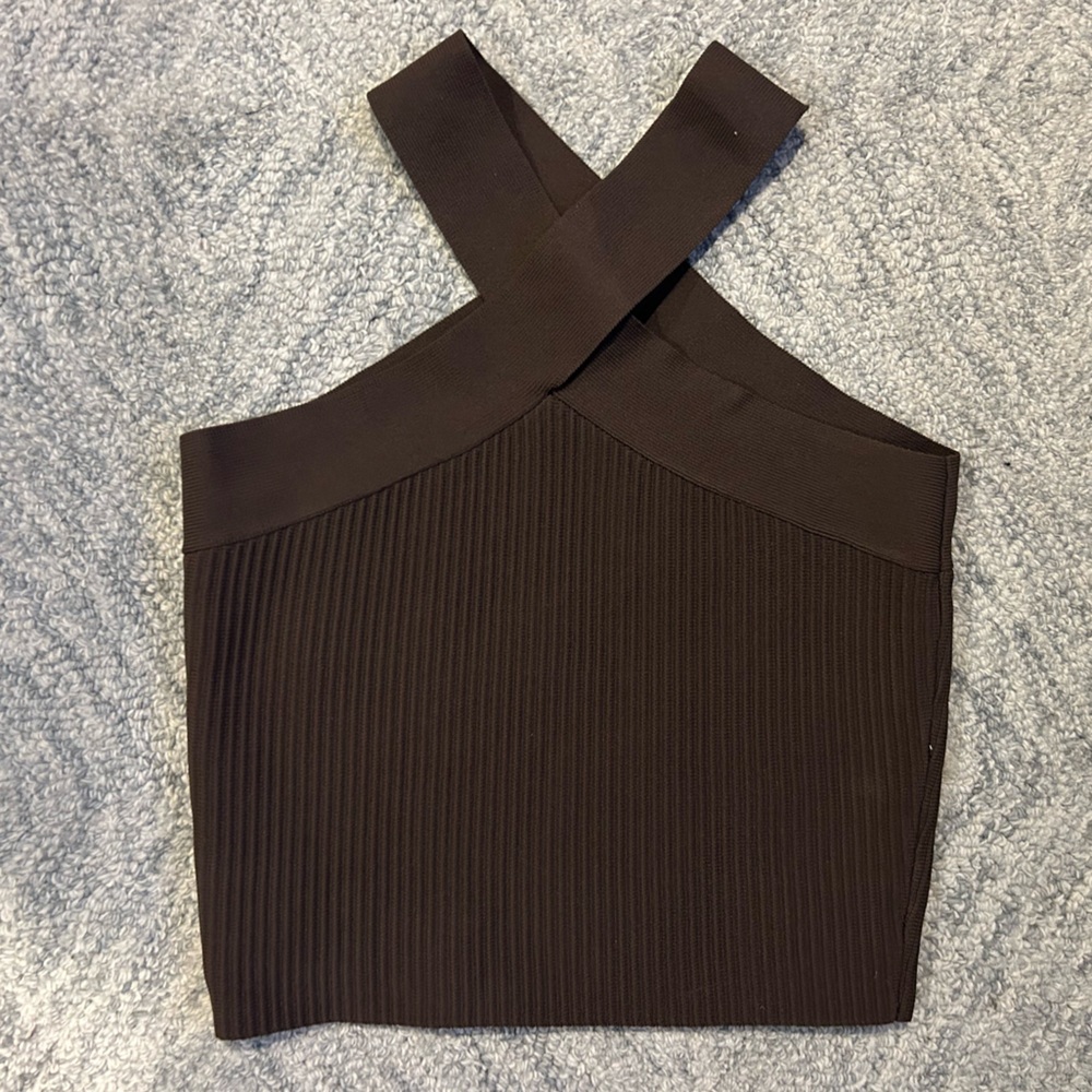 Miss Love Brown Tank Top